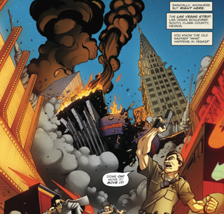 Illustration for article titled An exclusive look at Transformers: Infestation, IDW's robots vs. zombies miniseries